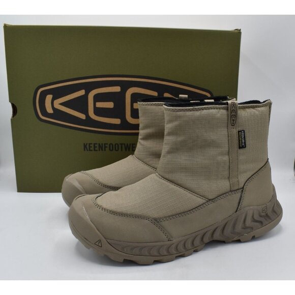 Keen Womens Size 9 Hood NXIS Brindle Pull On Insulated Waterproof Boots Shoes - Picture 1 of 11